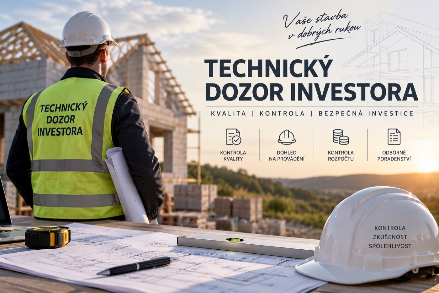 Technický dozor investora na stavbě
